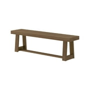 Plank+Beam 60 Classic Solid Wood Dining Bench, Bench for Dining Table