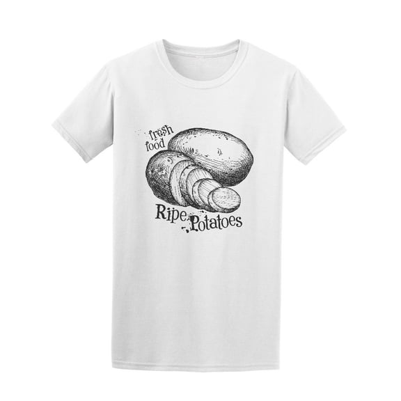 Fresh Food: Ripe Potatoes Tee Women's -Image by Shutterstock