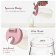 thumbnail image 4 of Momcozy Breast Milk Pitcher, No Leak Breast Milk Fridge Storage Container With Wide Mouth, Fast Baby Formula Maker, 1 Quart Mason Jar, 4 of 7