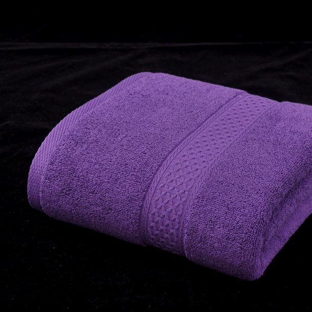 Toalla de baño de algodón liso, toalla de baño de algodón absorbente suave para el hogar, toalla de baño de carretera lisa, 11 colores