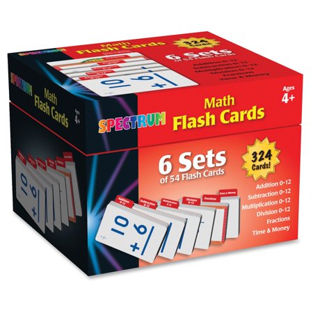 Spectrum Math Flash Card