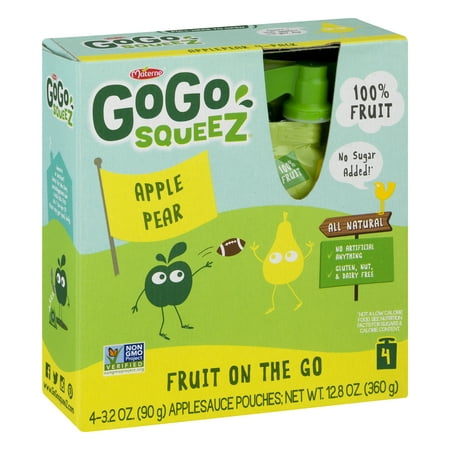 UPC 848860000293 product image for GoGo squeeZ Applesauce Pear 3.2oz 4PK | upcitemdb.com