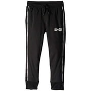 Converse Kids Boy's Logo Trim Track Jogger Pants (Little Kids) Black 6 Little Kids