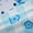 Blue White, variant on Castle Fairy Pink Salamander Black Out Curtains,Axolotl Curtains Pack of 2 (42x63 Each)