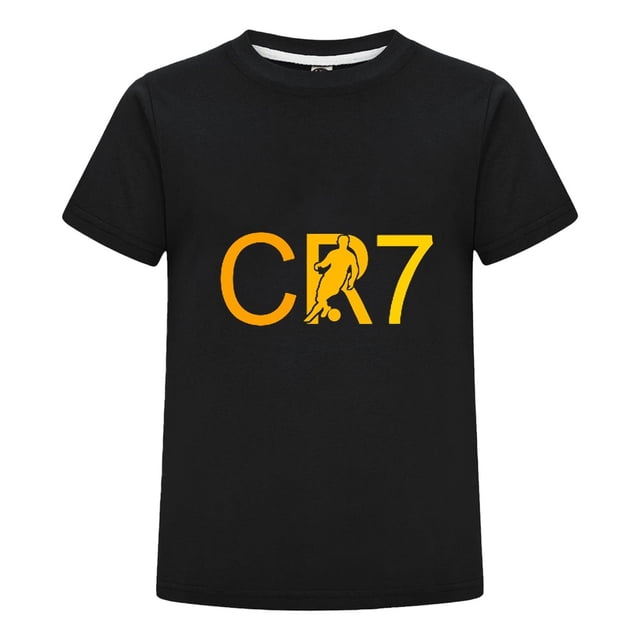 Camiseta Infantil CR7 de Verano | Estilo Futbol con Estampado