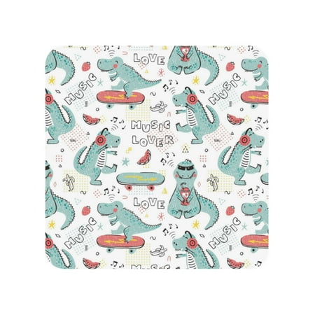 

Xecao Music Lover Dinosaur for Fridge Magnets - Fun Decorative Refrigerator Magnets Cute and Soft for Stylish Kitchen Accents