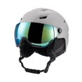 thumbnail image 4 of colaxi Snowboard Helmet Protectived Glasses Adjustable Earmuff Ski Helmet for Winter Gray 61 to 63cm, 4 of 10