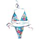 thumbnail image 1 of Conjunto de Bikini Renyu con estampado Floral de lunares para mujer traje de baño sexy 2024, 1 of 5