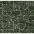 thumbnail image 4 of oneOone Organic Cotton Poplin Twill Fabric Geometric Maze & Rabbit Animal Sashiko Print Decor Fabric Printed BTY 42 Inch Wide, 4 of 4