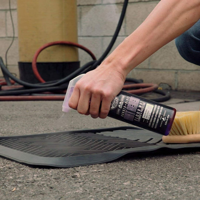 Chemical Guys Canada - Restore your rubber/plastic floor mats to new with  the Spinner Medium Duty Drill Brush & Mat Renew! Mat ReNew Cleaner and  Protectant is specifically designed to quickly clean