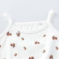 thumbnail image 2 of CAZOFW Summer Toddler Girls 2 Piece Outfits,Cotton Graphic Tank Top and Shorts Set,Size 12-24 Months, 2 of 4