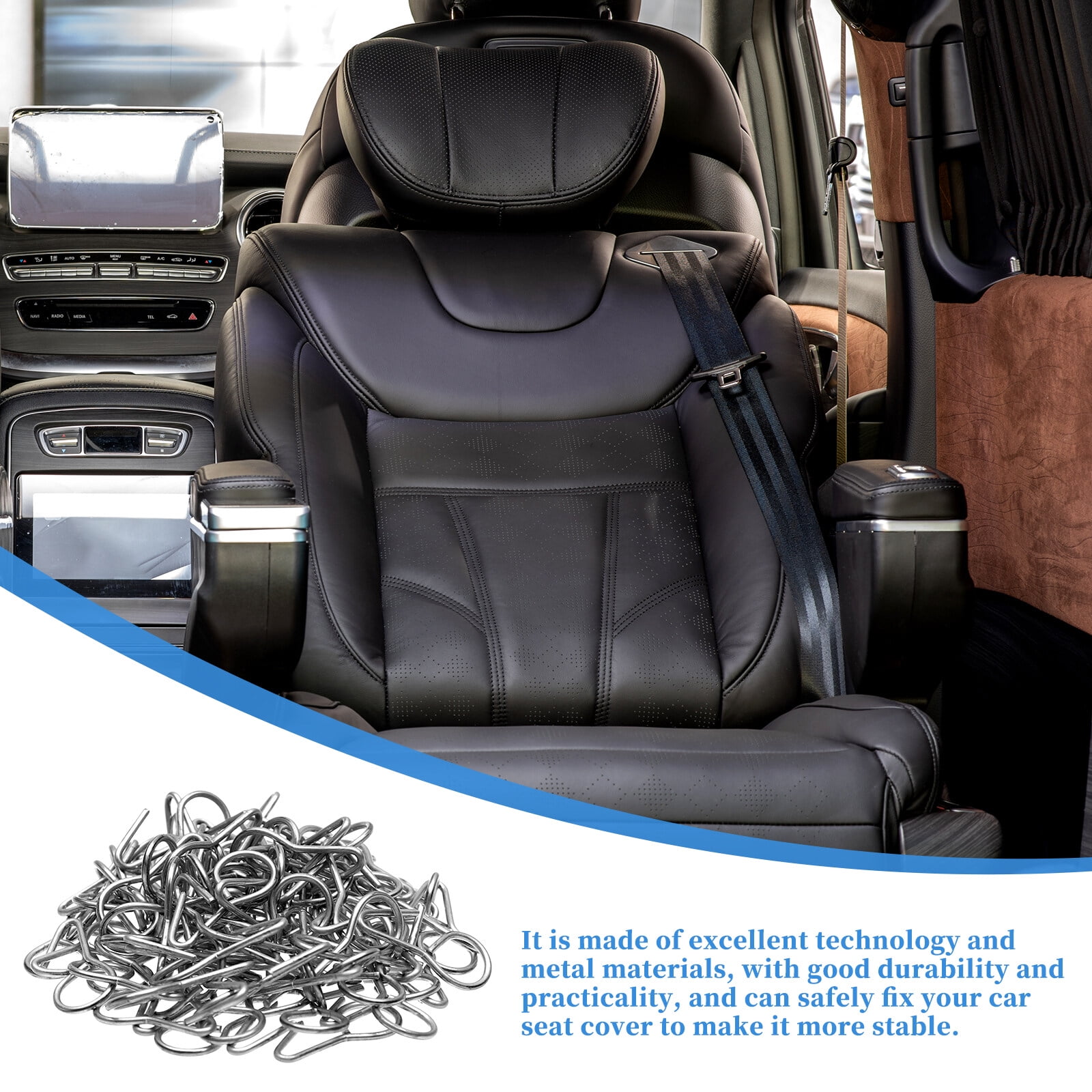 Car seat cheap cover hooks