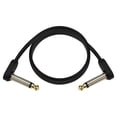 thumbnail image 2 of Cable de Conexión para Guitarra D'Addario Classic Series Negro Ángulo Recto 2 Pies, 2 of 2
