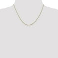 thumbnail image 2 of 14K Yellow Gold necklace Ropa chain 18 in 1.1 mm 1.1mm, 2 of 5