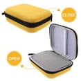 thumbnail image 3 of ETHZZLE Guitar Pick Holder Bag Yellow Eva Nylon Portable Storage for Musical Instrument Picks, 3 of 6