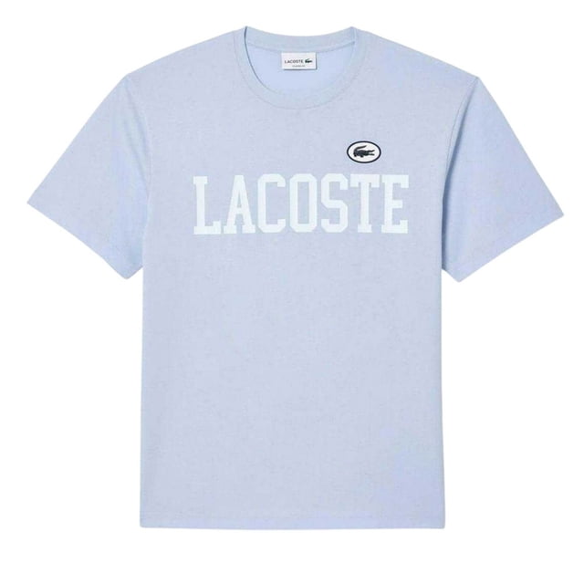 Lacoste Mens Logo Printed Cotton T-Shirt