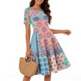 thumbnail image 4 of Fashion A-Line Dress for Women CIENVNSTG Flowy Summer Dress Perfect for Casual Outings or Parties, 4 of 6