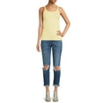 thumbnail image 5 of No Boundaries Juniors’ Ribbed Cami Tank Top, Sizes XS-XXXL, 5 of 5