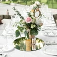 thumbnail image 6 of 12 Pcs Acrylic Round Mirrors, 12 inch Shatterproof Plastic Mirror Trays Plates for Wedding Decorations, Valentines Decor, Xmas Modern Home Decor (Thickness 2mm) (12inch/30cm), 6 of 9