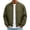 AU21-Army Green, variant on Men'S Classic Stand Collar Jackets Zip-Up Jacket | Lightweight Coat Casual Vintage Old Style Fall Winter Outerwear Black L
