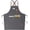 Grey, variant on DOVACKA 12oz Cotton Canvas Cross Back Chef Apron for Men Women, Water Repellent with Oversized Pockets, Grey Green
