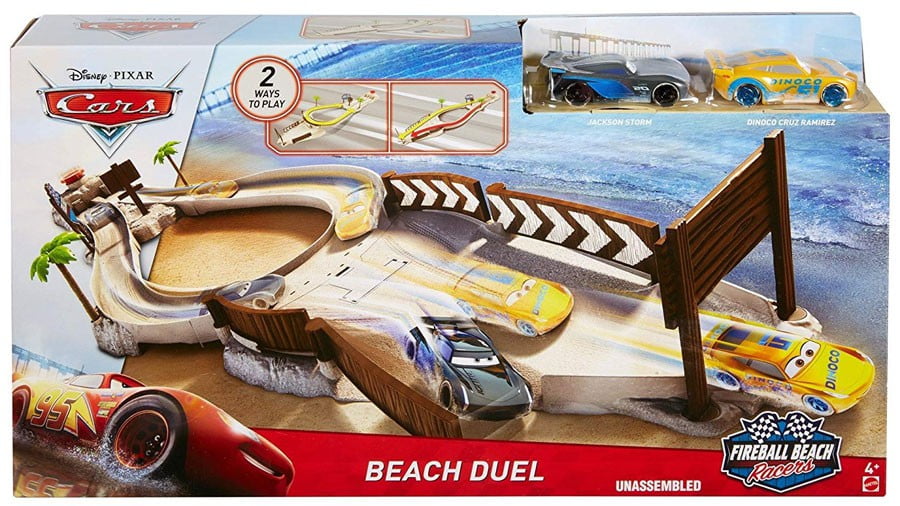 cars 3 fireball beach