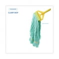 thumbnail image 3 of Ecomop Looped-End Mop Head, Recycled Fibers, Medium Size, Green | Bundle of 10 Each, 3 of 7