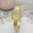 thumbnail image 2 of New Fashion Women's Steel Band Gold Quartz Watch, 2 of 4