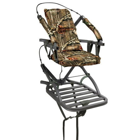 Summit Cobra SD Open Front Self Climbing Treestand 81123 -Bow/Rifle Deer (Best Tree Stand For Rifle Hunting)