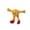 A, variant on Squeaky Plush Catnip Toy for Indoor Cats, Soft Semi-Dull Polyester Stuffed Doll for Chasing and Boredom Relief, C
