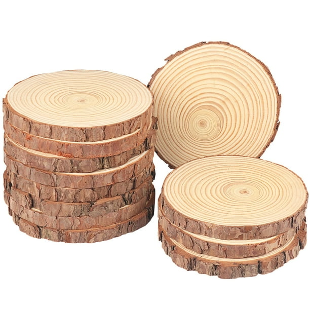 Madera de pino natural GNIEMCKIN de 6.3 a 7.1 pulgadas para manualidades