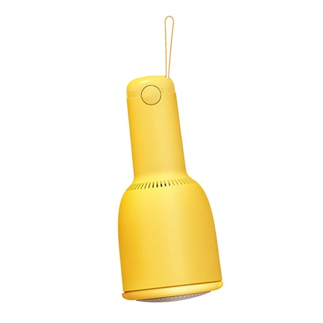yuksok Portable Wireless Hand Held Desktop Vacuum Cleaner Computer Cleaning Hair Yellow Yellow USB Charging
