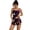 C345/Purple, variant on XIYON Halloween Pajamas Women Ghost Pumpkin Sleepwear 2 Piece Soft Tanks Top and Shorts Pajama Set Comfort Cozy Nightwear