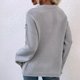 thumbnail image 5 of Suéteres Para Mujer Suéteres de Otoño Casual Moda Cuello Redondo Blusa de Manga Larga Odeerbi  ODB147288, 5 of 9
