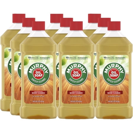 Murphy Oil Soap Wood Cleaner - Concentrate - 16 fl oz (0.5 quart) - Natural ScentBottle - 9 / Carton - Tan | Bundle of 2 Cartons
