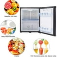 thumbnail image 3 of Smeta 1.0 Cu ft Absorption Refrigerator 12V DC/110V AC Portable for Bedroom, Office, Dorm with Lock Reversible Door, 3 of 8