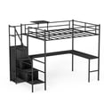 thumbnail image 2 of Full Size - LED Lights and L - shaped Desk - Bedroom - Safe, Durable and Well - lit Workspace, 2 of 2