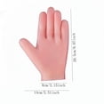 thumbnail image 3 of Silicone Gloves for Dry Hands,1 Pairs Silicone Moisturizing Gloves,Spa Gel Hydrating Gloves Women,Anti Slip Aloe Lotion Gloves for Repairing Dry Hand,Calluses,Cracked Heels & Softening Rough Skin, 3 of 6