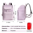 thumbnail image 3 of Mochila Térmica Halivita Aislada a Prueba de Fugas para 33 Latas Morada, 3 of 7