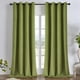 thumbnail image 1 of Joydeco Cortinas Opacas 100 % Color Verde Musgo, 89.8 In, 2 Paneles, Juego De Cortinas Opacas Para Dormitorio, Con Ojales, Cortinas De Terciopelo Con Aislamiento Térmico De Lujo, Para Sala De Estar, T, 1 of 5