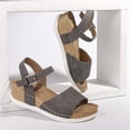 thumbnail image 4 of Sandalias Ide cómodas con suela basculante y punta abierta para mujer, 4 of 5