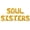 Gold, variant on Letter Balloons - SOUL SISTERS 16" Inch Alphabet Letters Foil Mylar Balloon Galentines Day Party Banner (Black)