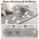 thumbnail image 2 of Msribyiq Tapete De Alimentación Para Mascotas - Tapete Absorbente Para Comida Y Agua Para Perros - Fácil De Limpiar Y De Secado Rápido - Suministros Para Cachorros - Accesorios Para Perros, 2 of 5