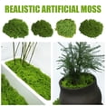 thumbnail image 2 of Musgo verde artificial de 30/100 g para manualidades, plantas de interior, jardines de hadas, centros de mesa, peceras, micropaisajes, musgo artificial decorativo., 2 of 8