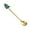 B, variant on LSLJS Christmas Handle Coffee Spoons, Kitchen Gadgets, Stainless Steel Gold Coffee Stirring Spoons with Cute Xmas Pendants Dessert Spoons Christmas Gifts Teaspoons Tableware Decoration for Tea Cake