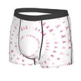 thumbnail image 2 of Bingfone Breast Cancer Awareness (4) Men'S Underwear - Casual Stretch Boxer Briefs-Medium, 2 of 9
