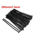 thumbnail image 5 of Uxcell Reusable Cable Ties Cable Zip Ties Adjustable Cable Tie Wraps Nylon  9.84" x 0.29" Black 40pcs, 5 of 5