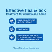 ADAMS Flea & Tick Carpet & Home Spray, Kills Bed Bugs, Fleas, Ticks, Spiders, Ants, For Indoor Home Treatment, 7 Month Flea Protection, Treats Up to 2,000 Sq Ft, 16 oz