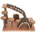 thumbnail image 2 of Hamster Ladder, Stable Pet Step Toy, Fitness Exercise Pet Supplies For Small Pets Squirrels Small Bears Hamster ANGGREK NO, 2 of 8