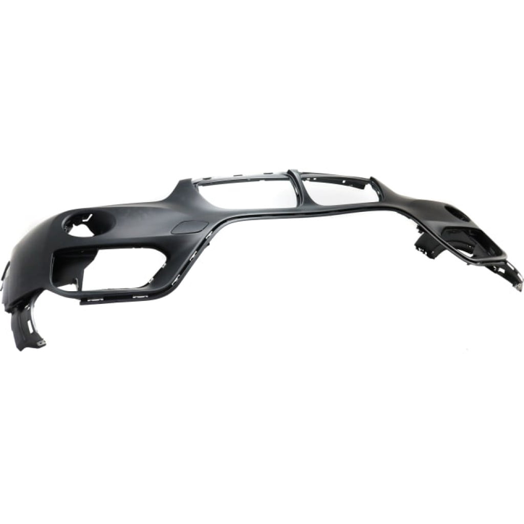 For BMW X1 Front Bumper Cover 2016 2017 2018 Upper | Primed | Plastic | w/o M Package | w/o Headlight Washer & Park Distance Control Sensor Holes | BM1014100 | 51117453562